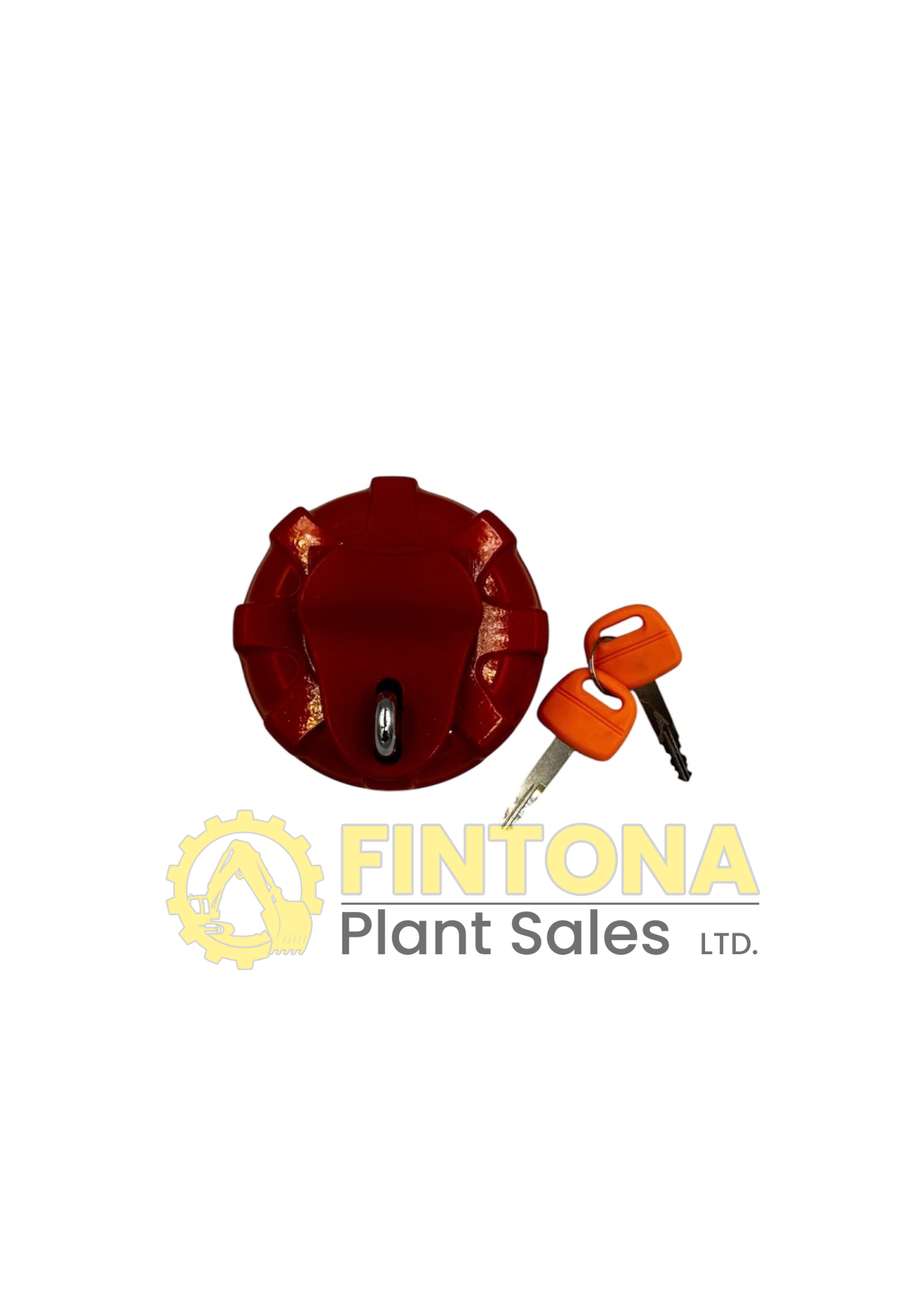 Hitachi Excavator Fuel Tank Cap - Image 2